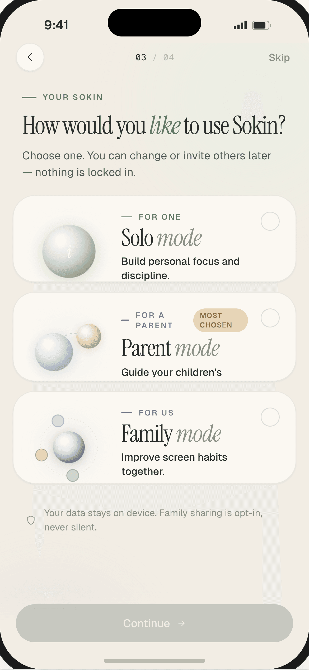 Choose how to spend the next hour